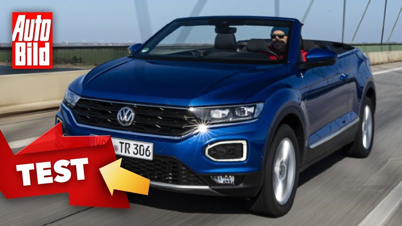 Vw T Roc Cabrio 2020 Test Cabrio Suv Infos Deutsch Youtube