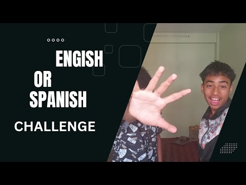 ENGLISH OR SPANISH