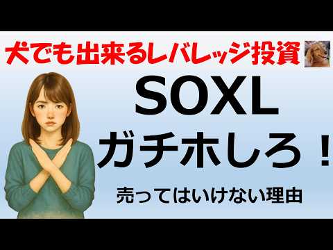 「SOXLガチホしろ！」です。愛犬のダックスフントと米国株投資について楽しく学んでいきます。