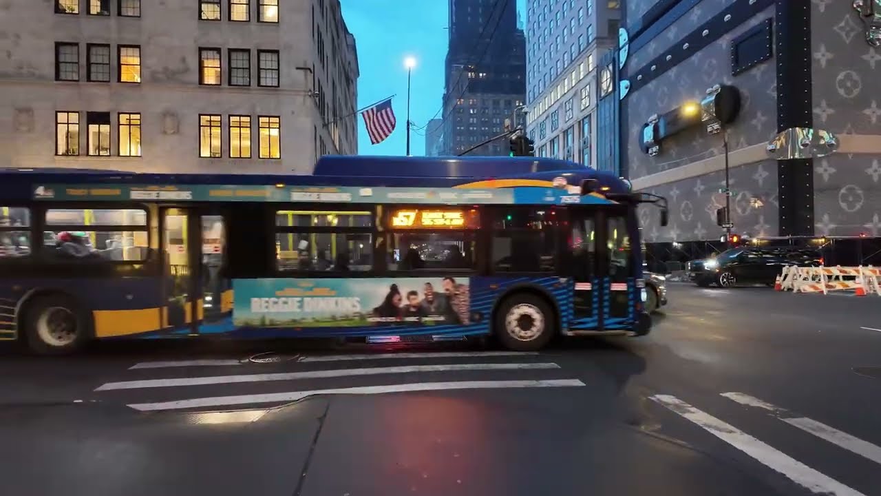 Feb 18, 2026 - NYC Live 4K Walk to Work: 5th Ave, Central Park, Upper West Side