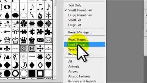 How to install Shapes in PHOTOSHOP By PSD "PSD.CO"