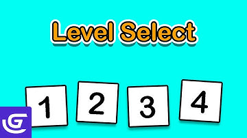 How To Make A Level Selection In GDevelop!