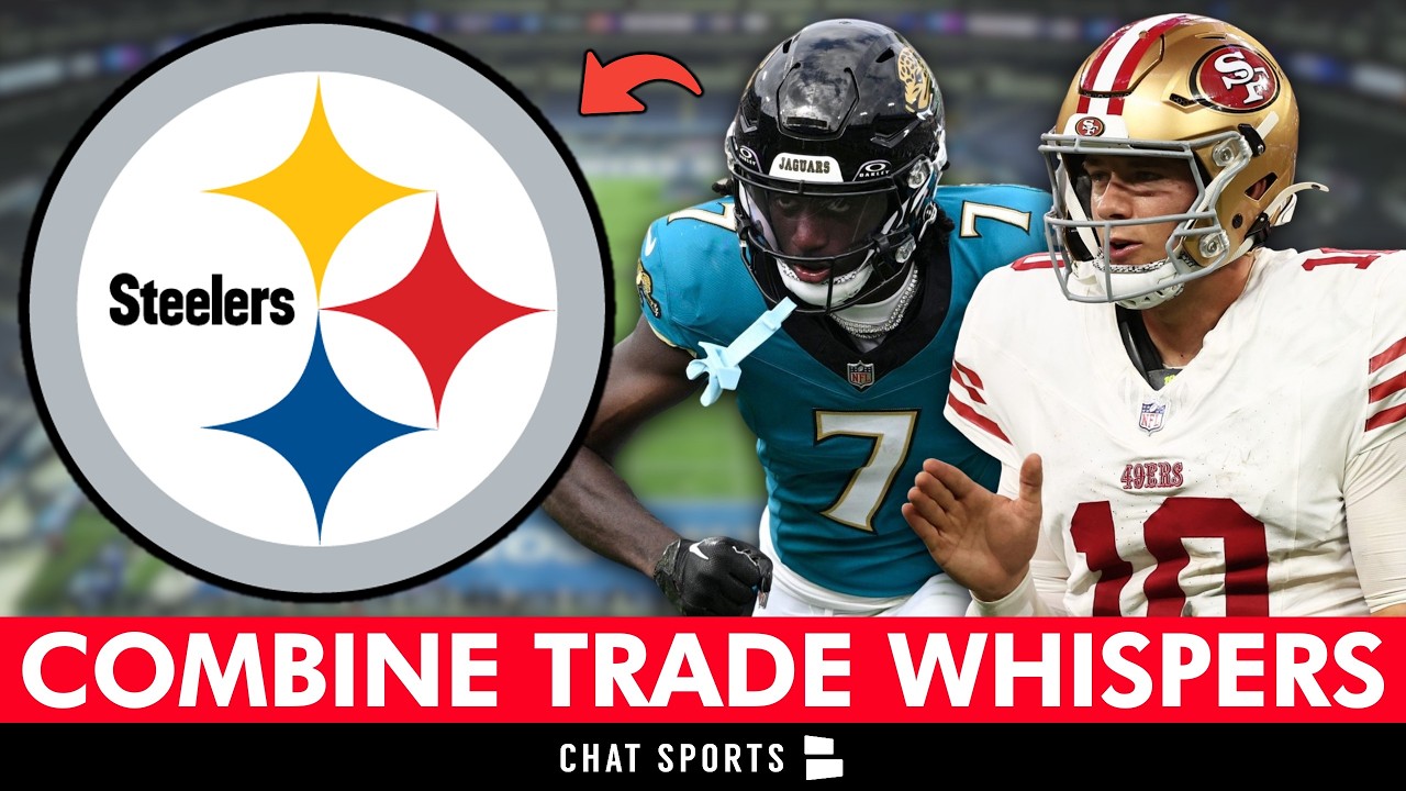 PEOPLE ARE TALKING - Steelers Trade Whispers From The NFL Combine Ft. Brian Thomas Jr. & Mac Jones