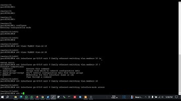 How to create vlan in Juniper switch || Network Zone