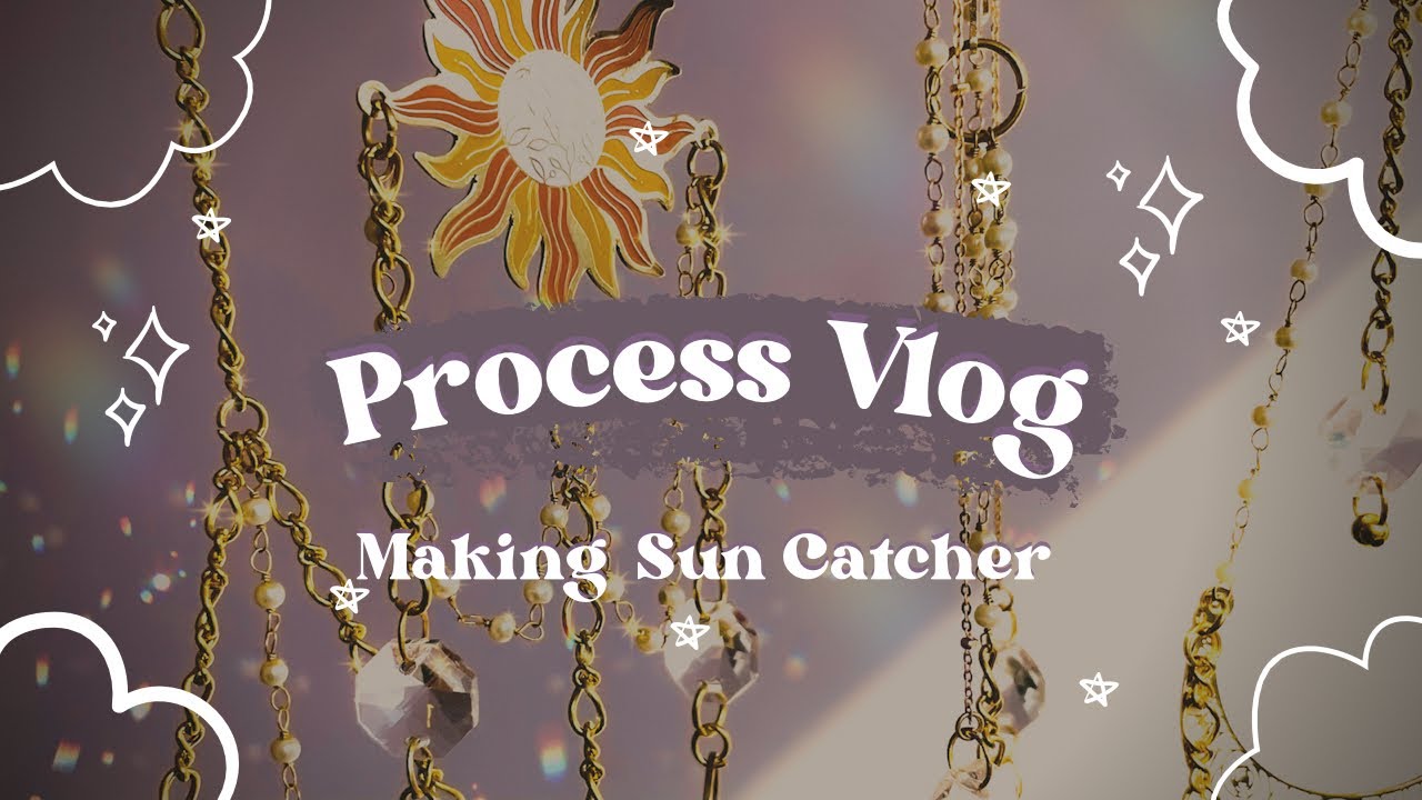 My cozy suncatcher business ☀️ ASMR process Vlog 🌻 Studio Vlog 
