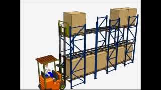 3D Storage Systems - Flowrack Animation