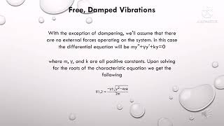 SECTION 65/GROUP 1/D.E. ASSIGNMENT 1/MECHANICAL VIBRATION