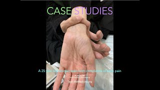Case Studies: A 25-year-old woman presents to clinic with complaints of low back pain.