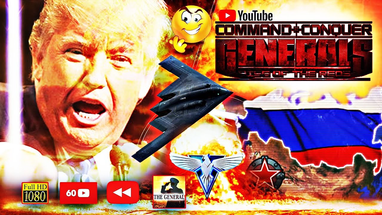 United States vs RUS (MOD RISE OF THE REDS) C&C Generals Zero Hour ...