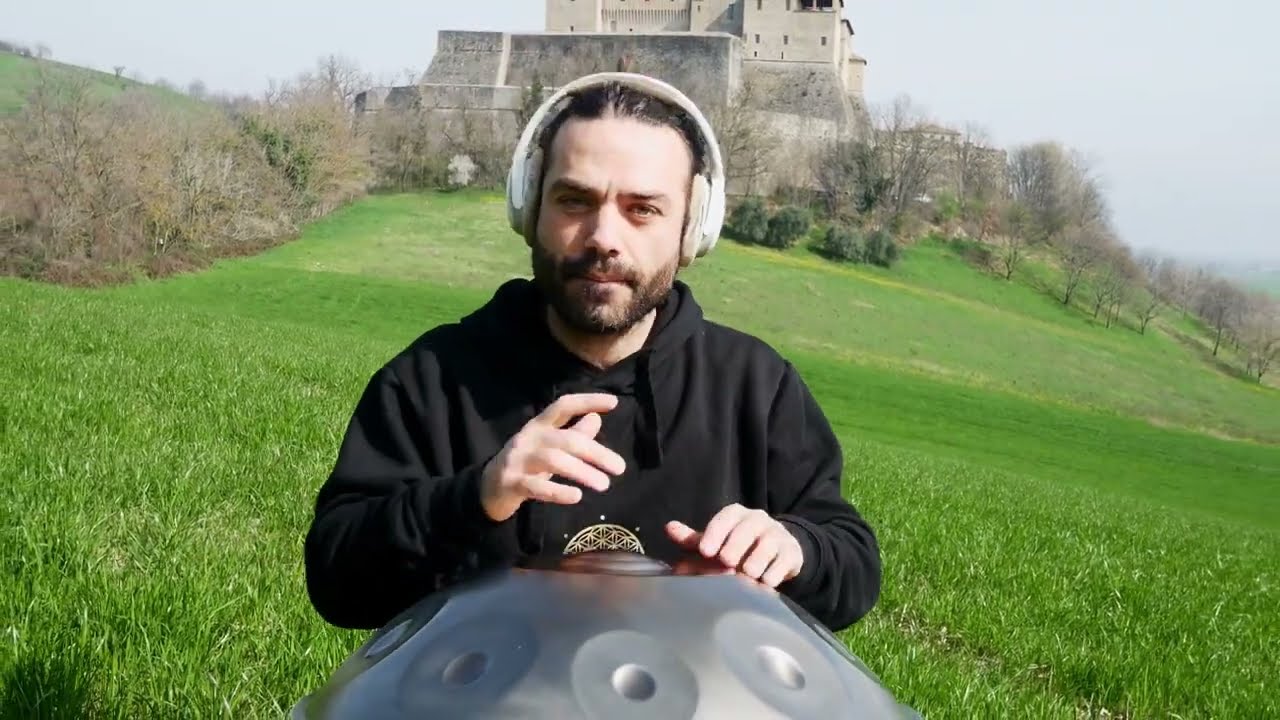 BATTILORO HANDPAN: A2 Celtic Minor 432 Hz - Noreia - Gabriele Pollina