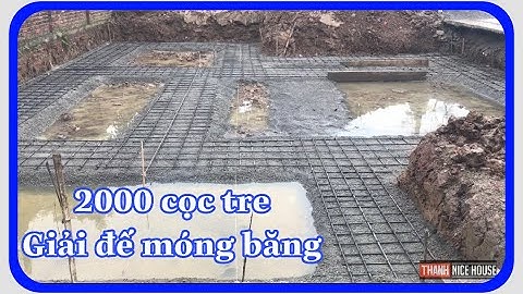 Giải pháp thi công xây dựng móng nhà ép cọc tre kiên cố