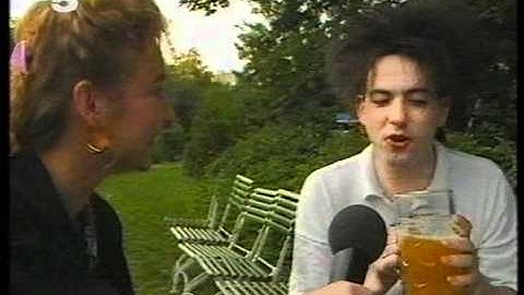 Robert Smith Interview 1986 in a Munich Beergarden by Babette Einstmann