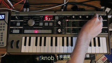 Microkorg Tutorial - Patch Settings From Ghoast