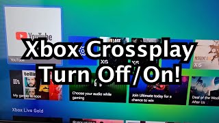 Xbox (Series X, S, One) How to Turn Off Cross Platform Play!