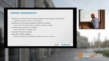 Meld OSGi Bundles with Java Modules | EclipseCon Europe 2018