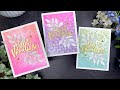 EASY Glitzy Embossed Backgrounds