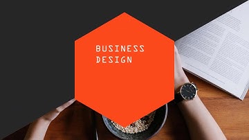 Red business charts design Presentations