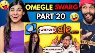 OMEGLE SWARG PART - 20 || 😍ANTARYAMI GAMING REACTION !!