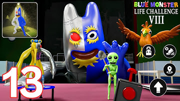 Blue Monster Life Challenge 8 | Gameplay Walkthrough Part 13 (Android, iOS)
