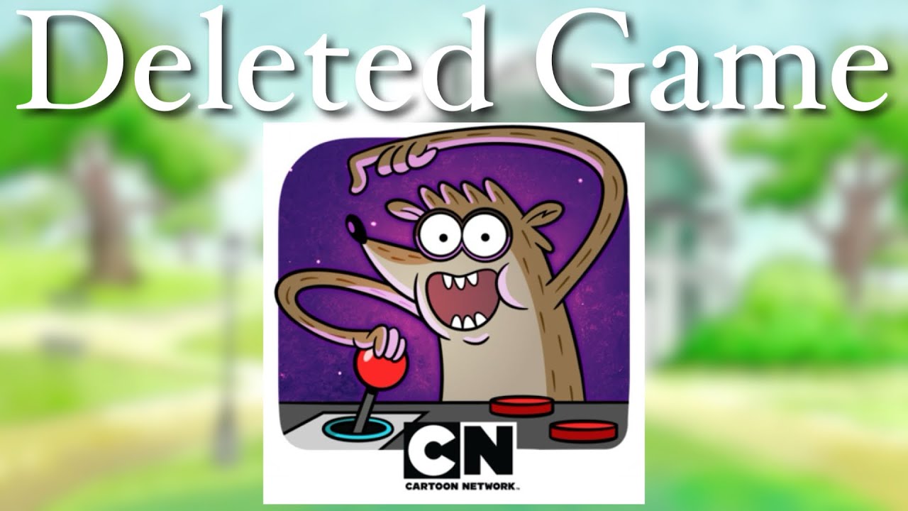 Playing The DELETED Regular Show Mobile Game