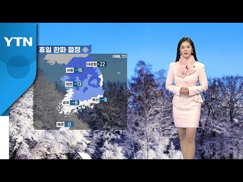 [날씨] 서해안·제주도 많은 눈...내일 한파 '절정' / YTN