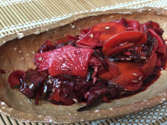 Fukujinzuke: Preserving Summer Vegetables - YouTube