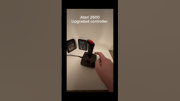 The upgraded Atari 2600 controller! #atari2600 #atarigames #atari #retrogaming #retrogames #retro