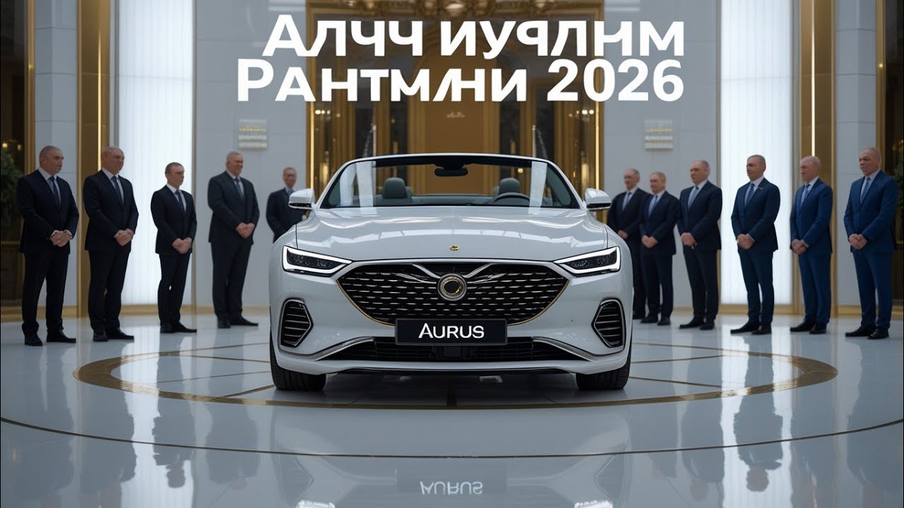 Aurus Кабриолет Парадный 2026 🇷🇺 | Роскошный президентский автомобиль России | Полный обзор