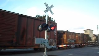 Amtrak Train Forward CSX Train Backwards