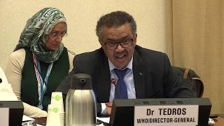 Towards healthier population: a new vision - Technical Briefing at WHA72