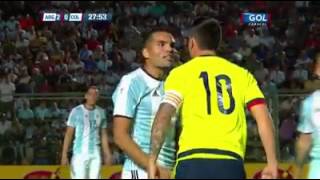 James vs Gabriel mercado Argentina vs Colombia 3-0