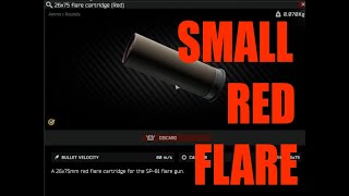 New item '26x75 flare cartridge (Red)' - Escape from Tarkov