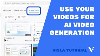 Maximize Your Videos: How to Use Private Stock for AI Video Generation