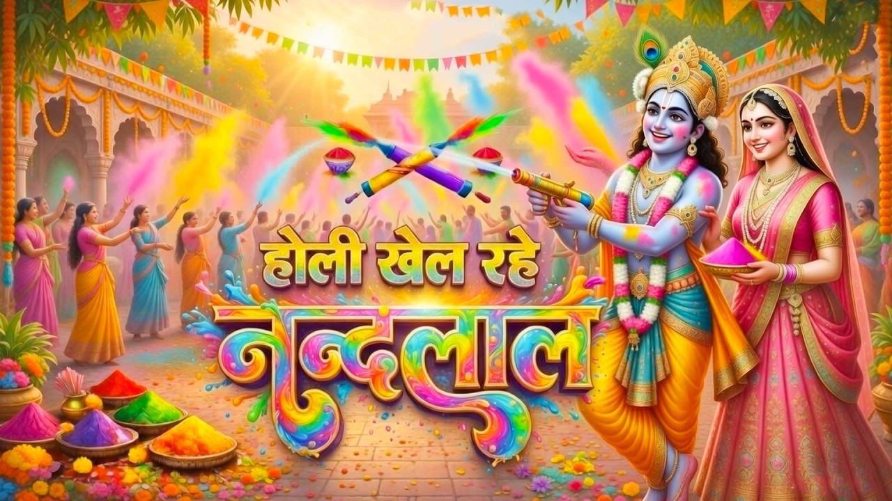 होली खेल रहे नन्दलाल - Holi Khel Rahe Nandlal - Radha Krishna Holi Bhajan - New Holi Song 2026