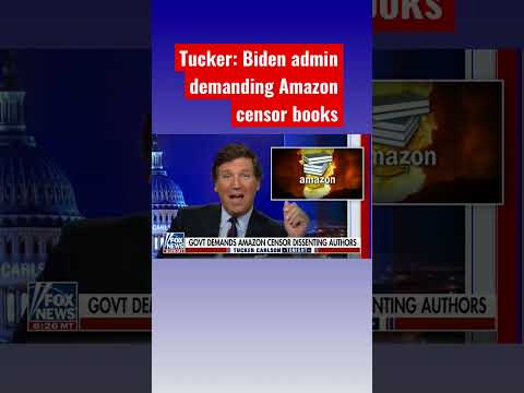 Tucker shreds Biden admin for censoring books: There is no legal basis for this #shorts