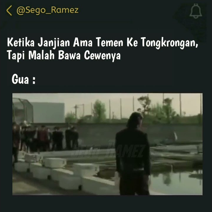 KETIKA JANJIAN AMA TEMEN KE TONGKRONGAN,TAPI MALAH BAWA CEWENYA || SAD BOY:(