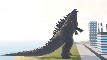 Godzilla 2014 Showcase! | Roblox Kaiju Alpha