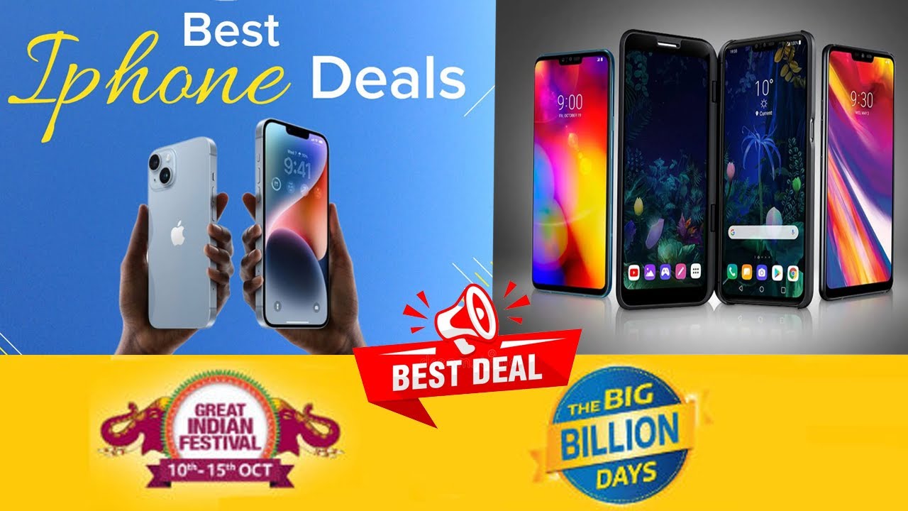 Amazon Great Indian Festival Flipkart Big Billion best deals mobile