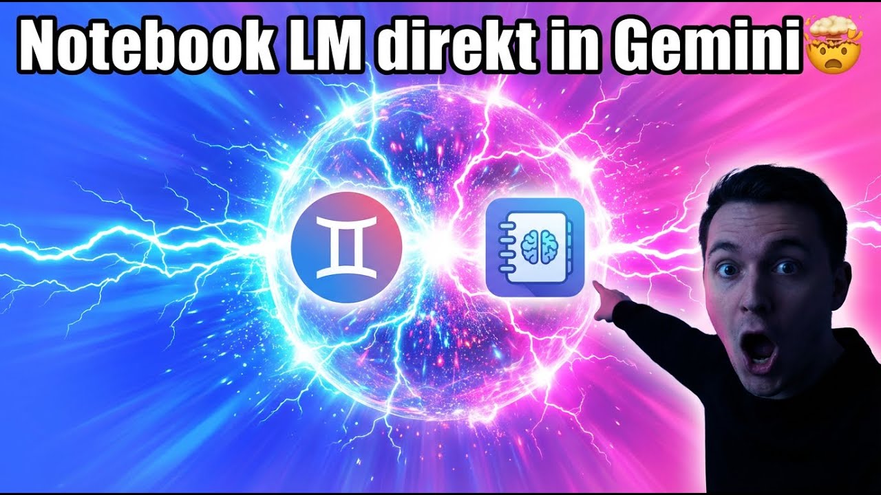 Gemini bekommt Notebook LM: Dieses Feature ist einfach krank! 🤯
