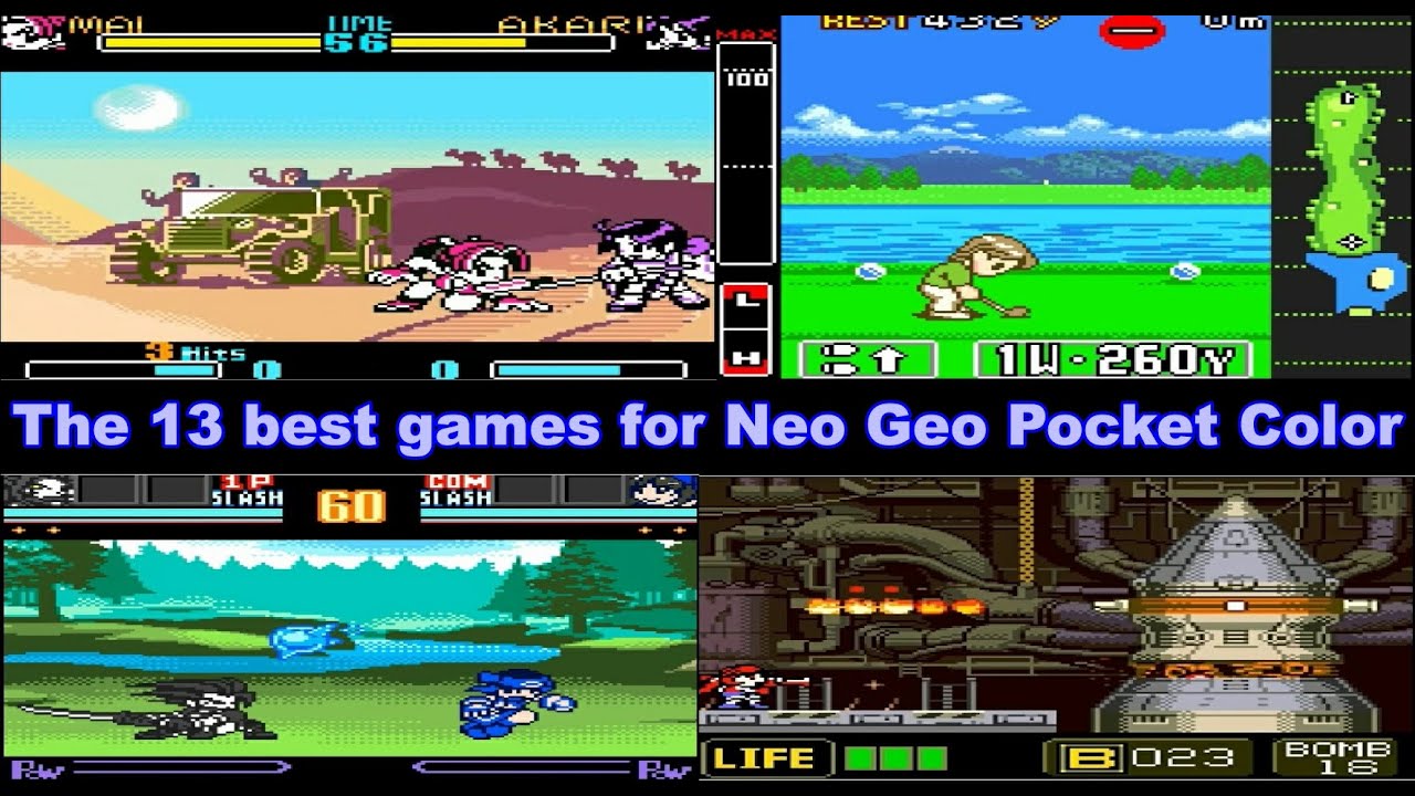 The 13 best games for Neo Geo Pocket Color - YouTube
