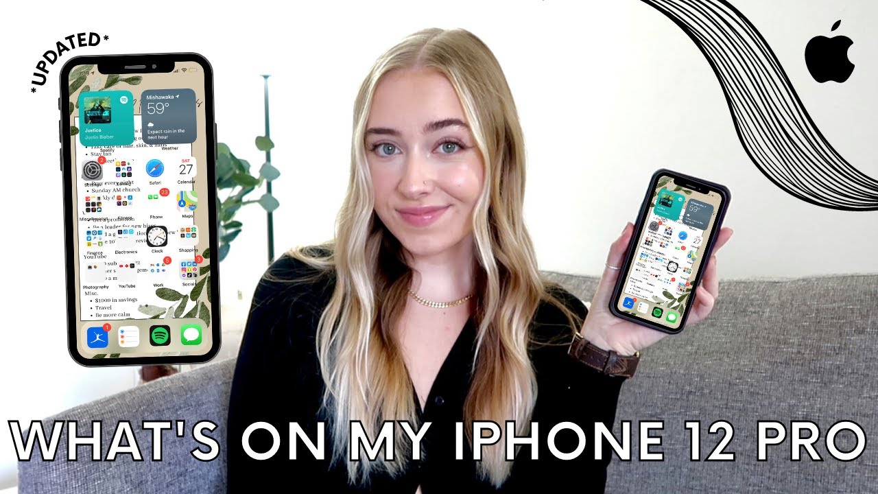 WHAT'S ON MY iPHONE 12 PRO | 2021 - YouTube