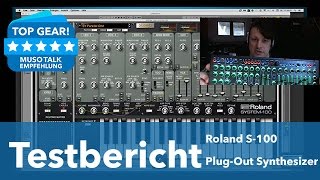 Test - Roland System 100 klingt das Plug-in wie das Original ? - deutsch