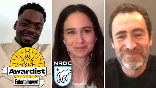 Daniel Kaluuya, Demián Bichir & Katherine Waterston Talk About Latest Films | EW X NRDC Panel Series