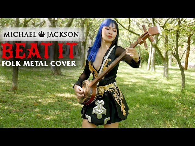 Michael Jackson - Beat It (Asian Folk Metal Cover) || NiNi Music class=