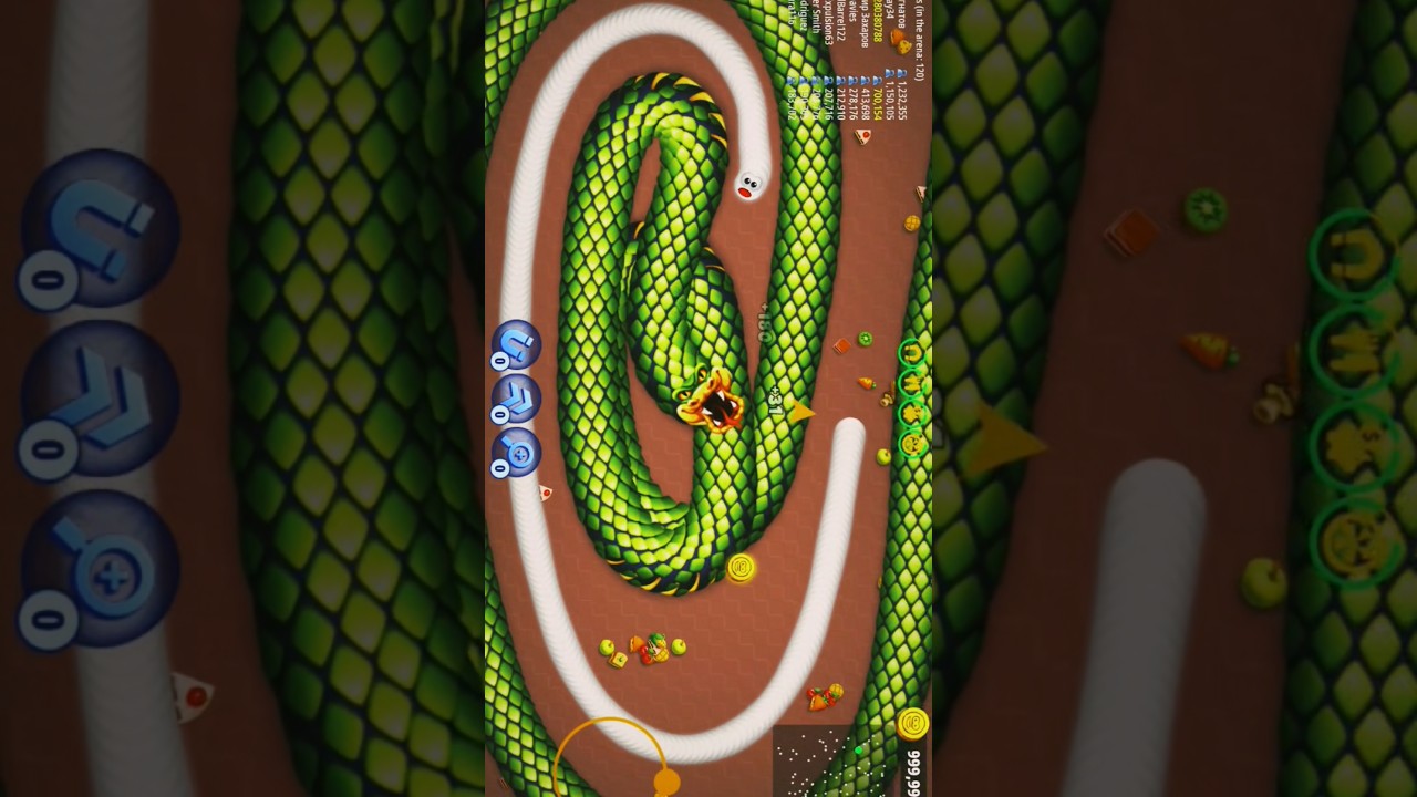 Worms Zone.io" best New Trending snake clutch'🔥🤯 Worms Zone snake gameplay'🐍snake Gaming Channel..