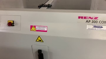 Like New Renz AP300 Automatic Binding Punch