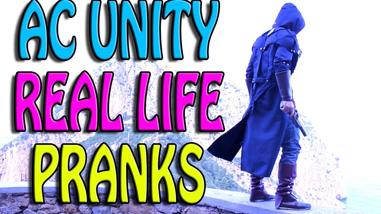 Assassin S Creed Unity Glitches Pranks In Real Life Public Trolling Youtube
