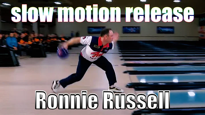 Ronnie Russell slow motion release - PBA Bowling