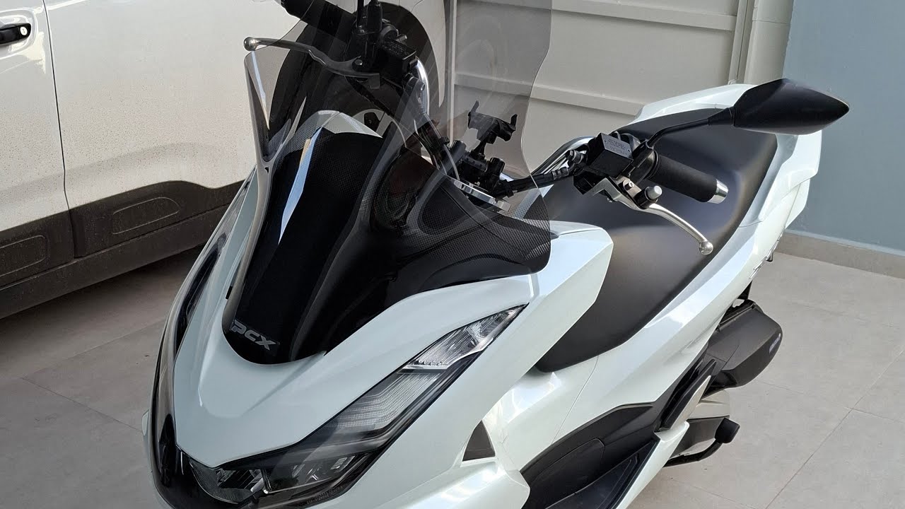 Instalação bolha alta ( parabrisa ) Honda PCX 160 para os anos 2023 2024 2025