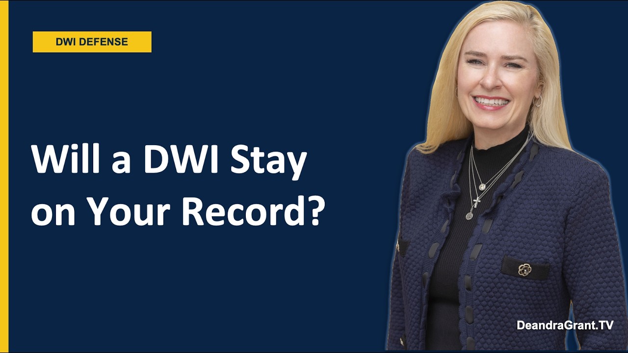 Will a DWI Stay on Your Criminal Record in Texas? Learn Your Options ...